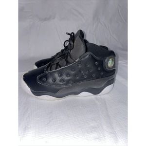 NikI Air Jordan 13 Retro 10c Toddler Black White